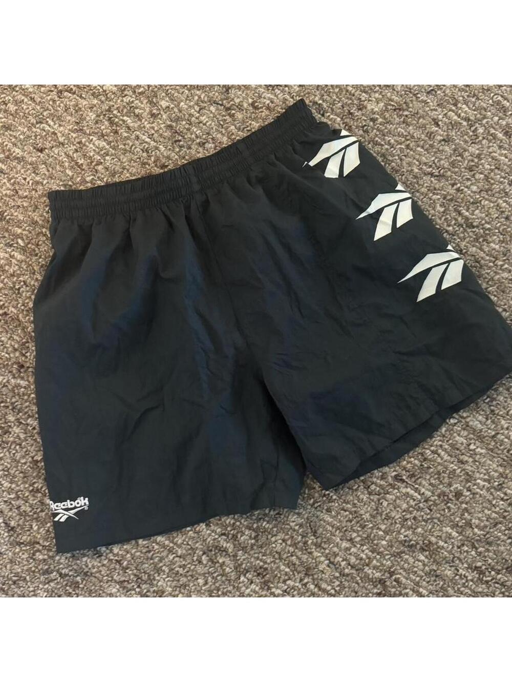 Men’s Reebok Bathing Suit Dark Green Netted Size Large